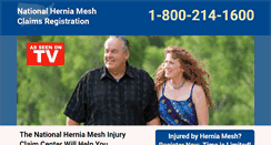 Desktop Screenshot of nationalmeshclaims.com